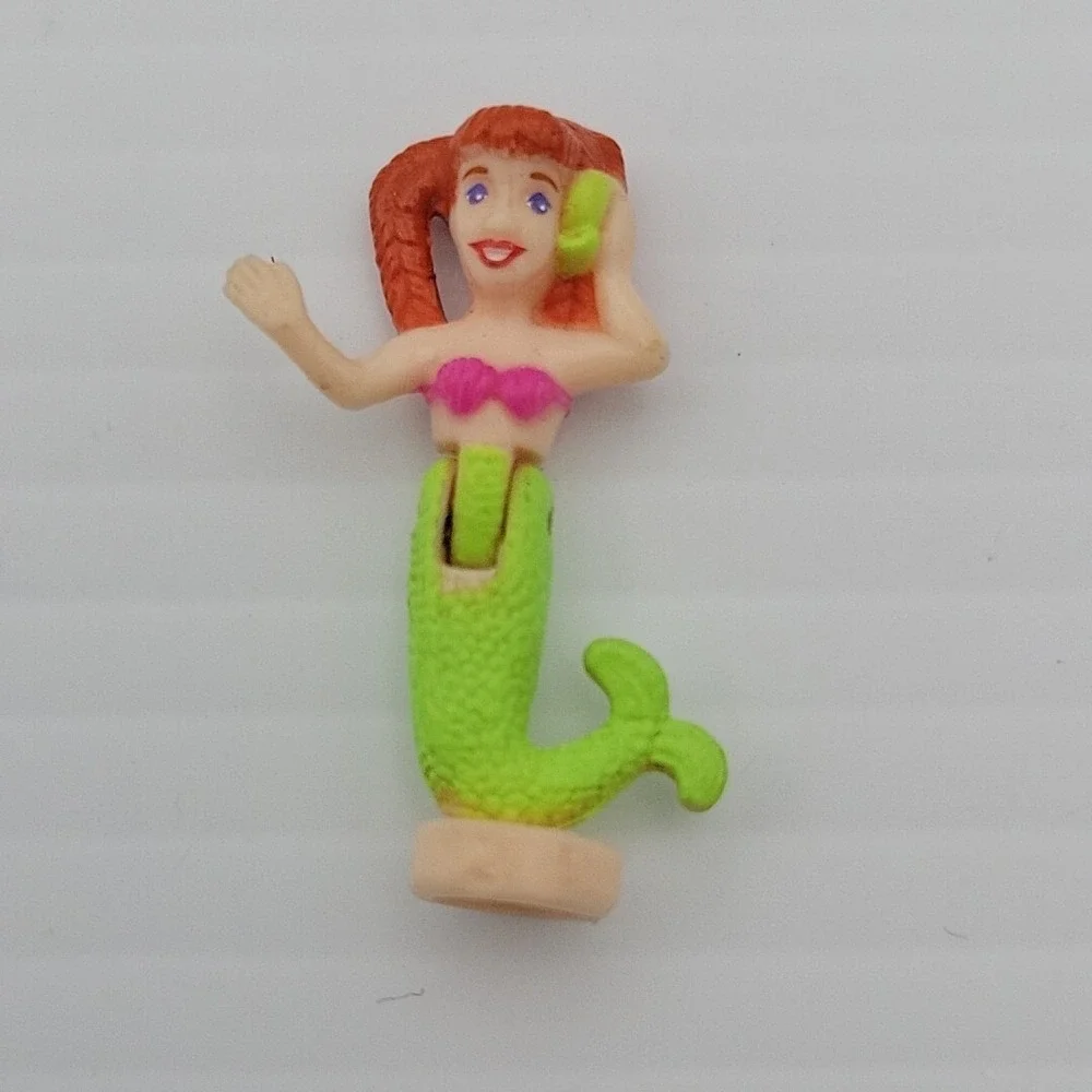 1999‎ Polly Pocket Dolls Vintage Figure Sea Splash Dolphin Ride